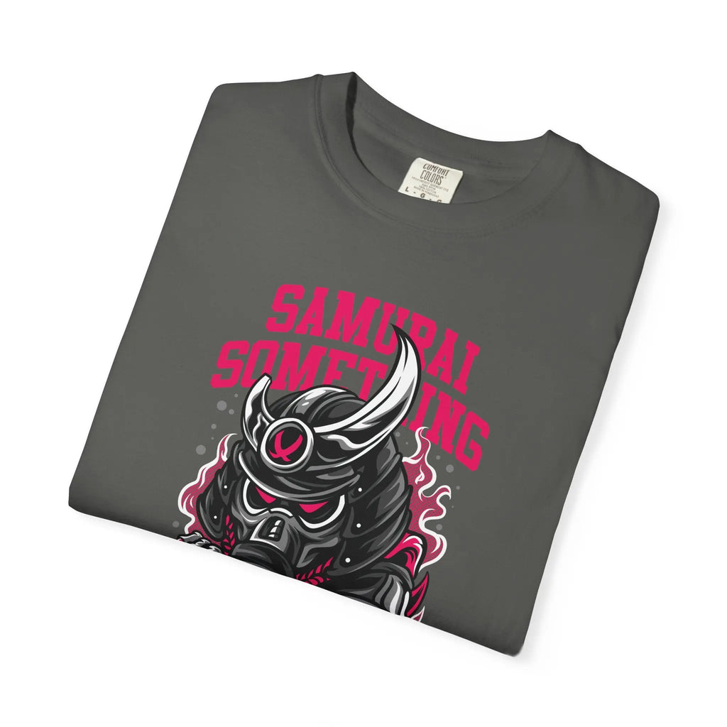 Samurai Something Dark Distressed Design T-Shirt - Sinful Threads