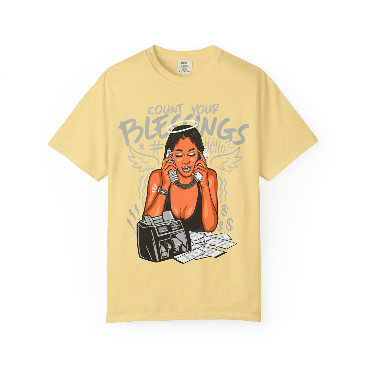 Count Blessings Tee – Boss Woman Wealth Mindset