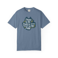 Happiness is The Path Design Motivational Quote T-Shirt