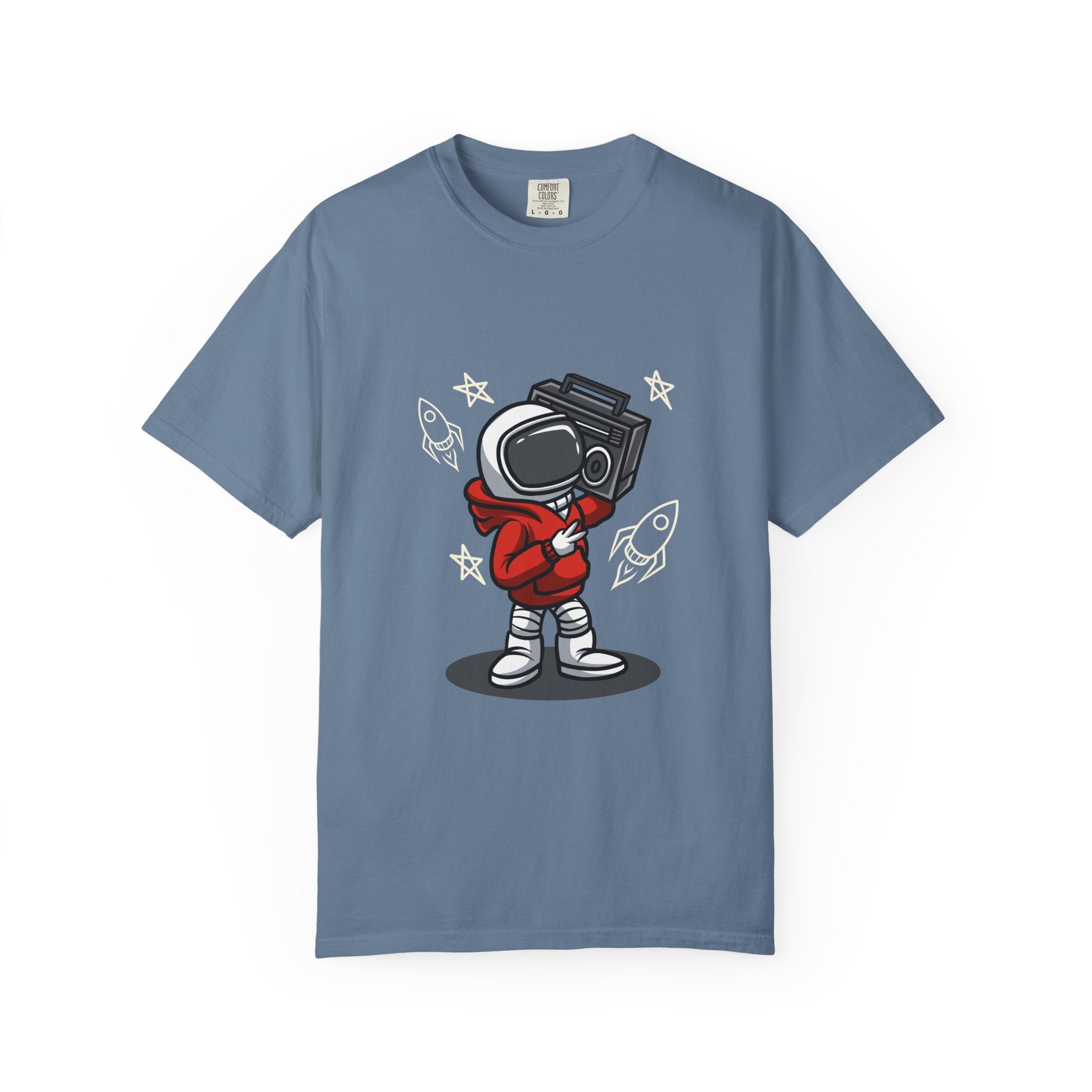Astronaut Gift Shirt - Funny Space Boombox Tee - Cool Gift - Sinful Threads