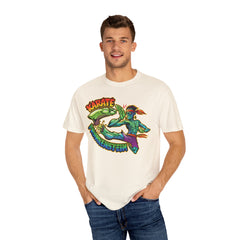 Karate Frankenstein Shirt - Monster Martial Arts Tee for Horror Fans
