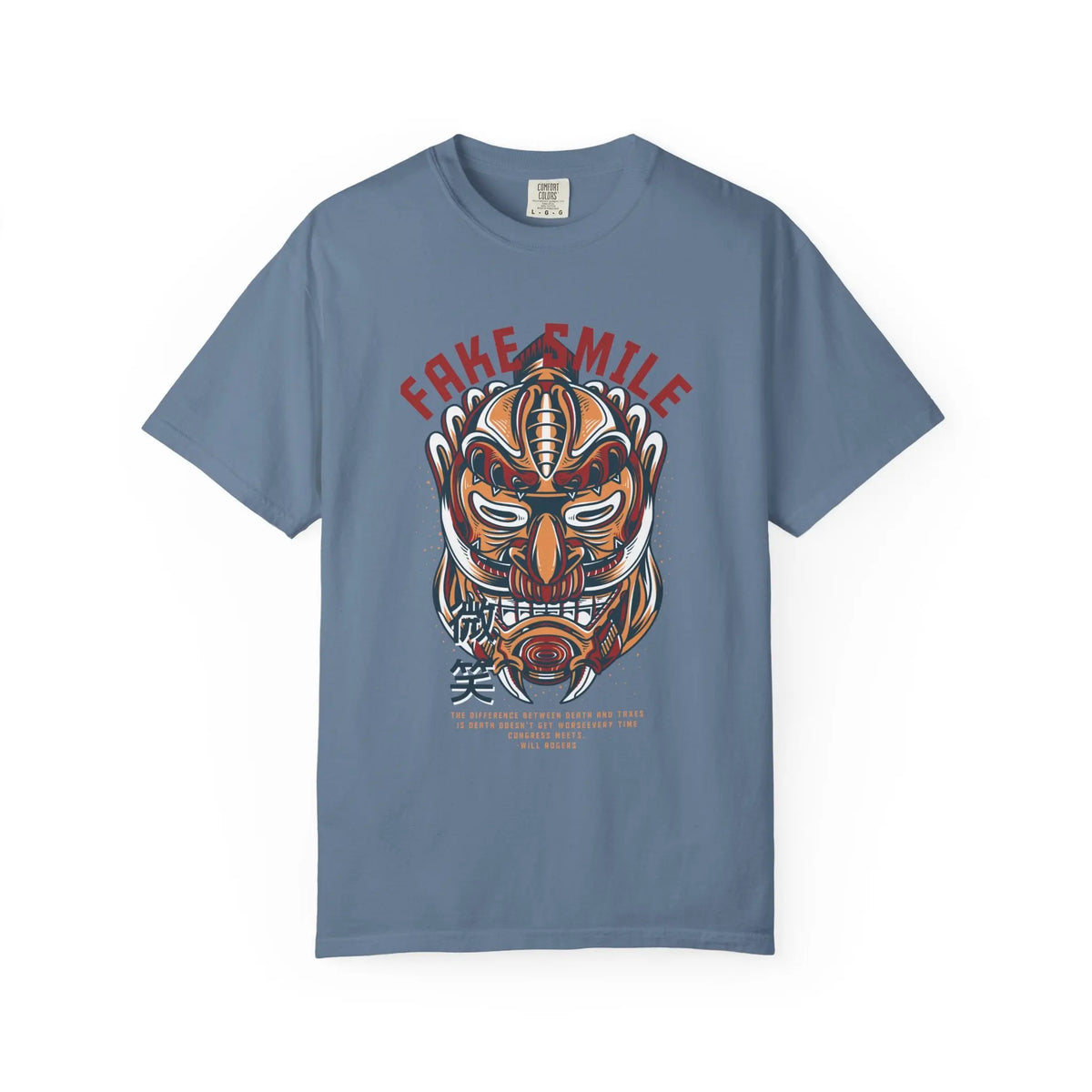 A Fake Smile Design With Will Rogers Quote T-Shirt - Sinful Threads