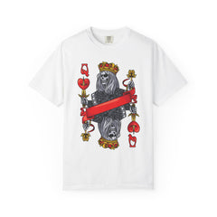 Red Queen T-shirt – Skull Graphic Top – Queen of Hearts