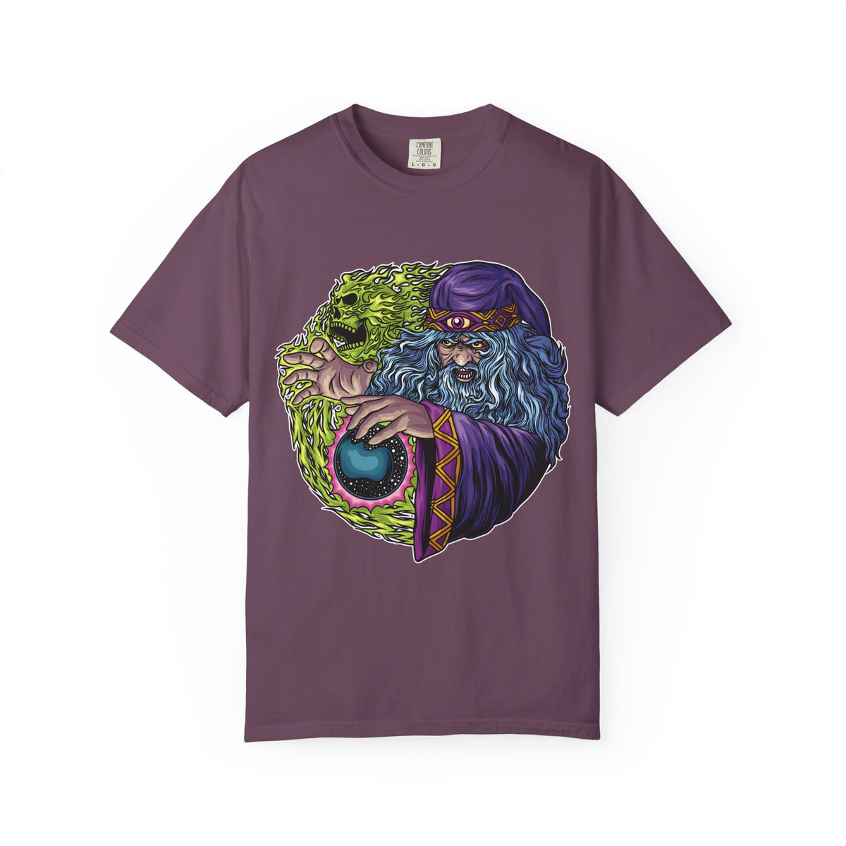 Mystic Skull Shirt – Sorcerer Skull Tee Magic