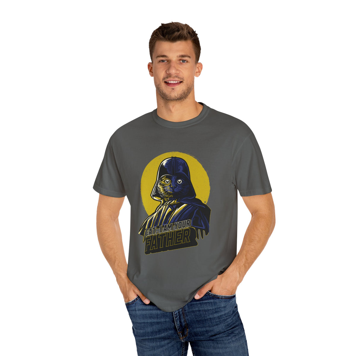 I Am Your Father Cat Tee - Funny Dark Side Meme Shirt