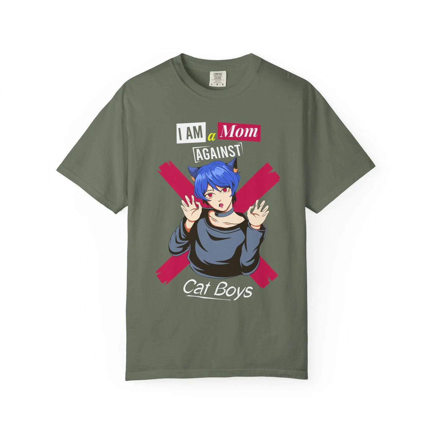 Mom Against Cat Boys Tee – Anime Cat Girl Otaku Mom Shirt - Sinful Threads