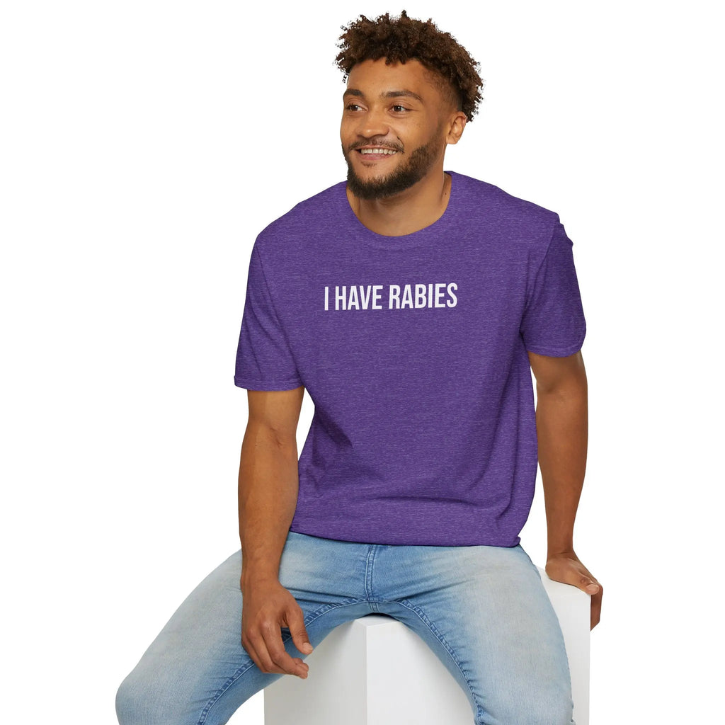 I Have Rabies T-Shirt - Dark Humor Meme Design Printify