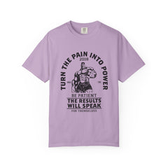 Turn Pain Into Power T-Shirt - Gym Motivation Gift - Sinful Threads