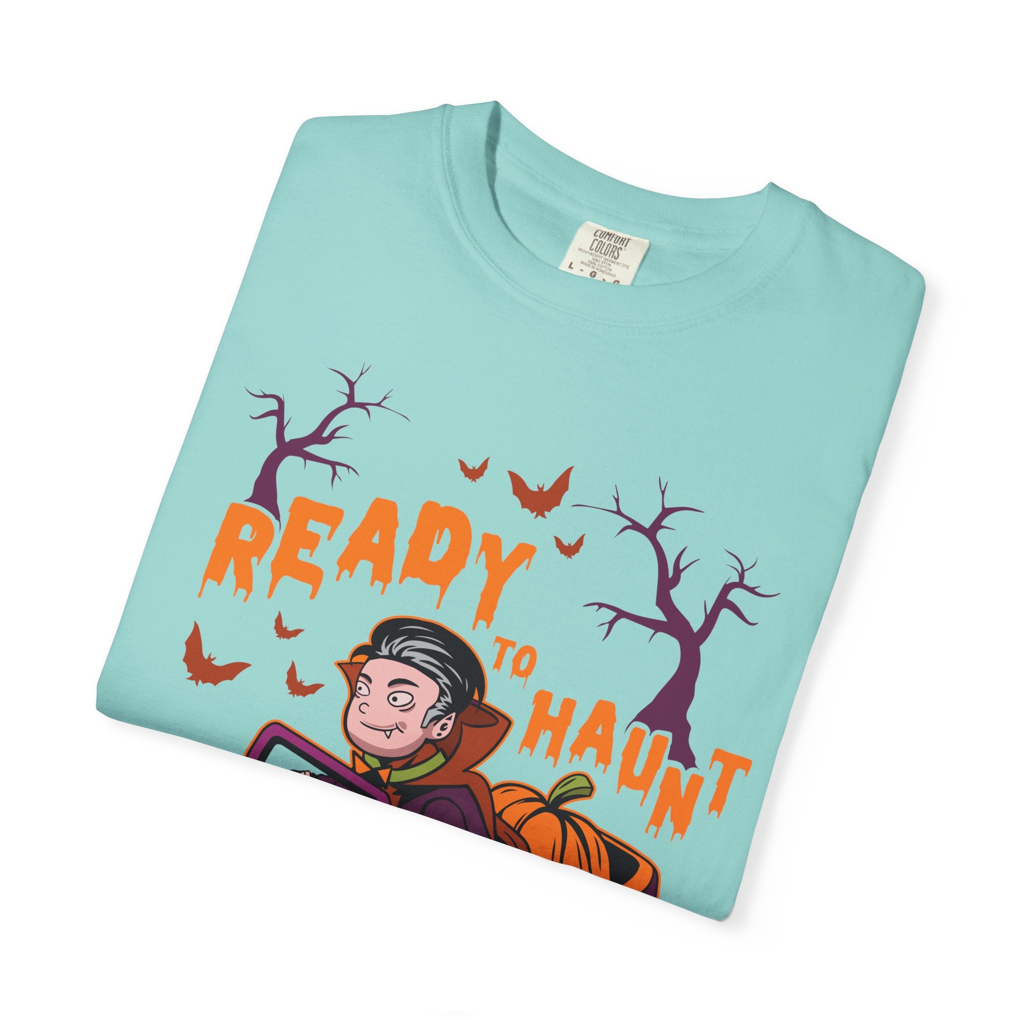 Dracula Halloween Shirt – Ready to Haunt Funny Vampire Tee - Sinful Threads