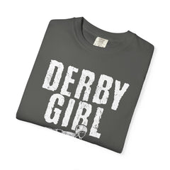 Derby Girl Skater Illustration Sports Design T-Shirt