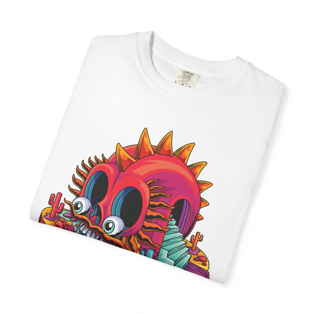 Fantasy Dragon Tee - Psychedelic Monument Valley Art Shirt - Sinful Threads
