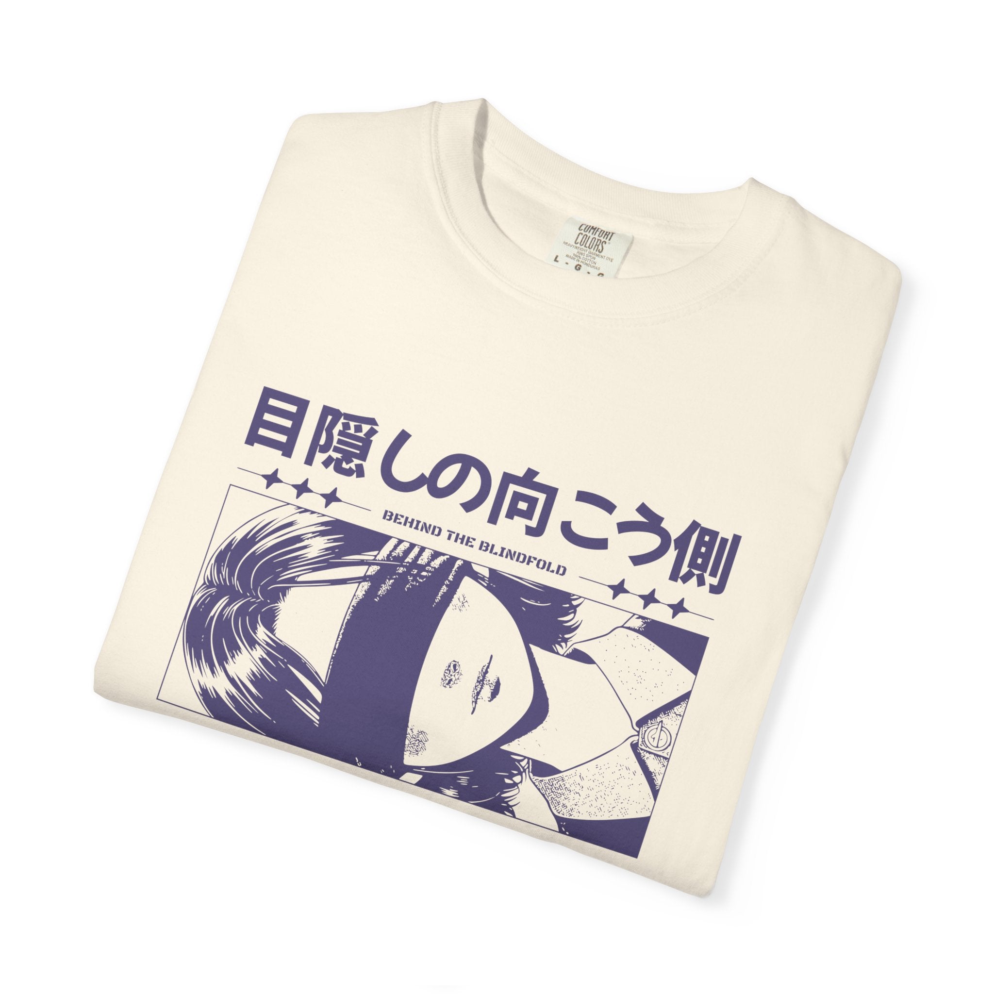 Blindfolded Anime Tee - Artistic Imagination - Dreamer Gift - Sinful Threads