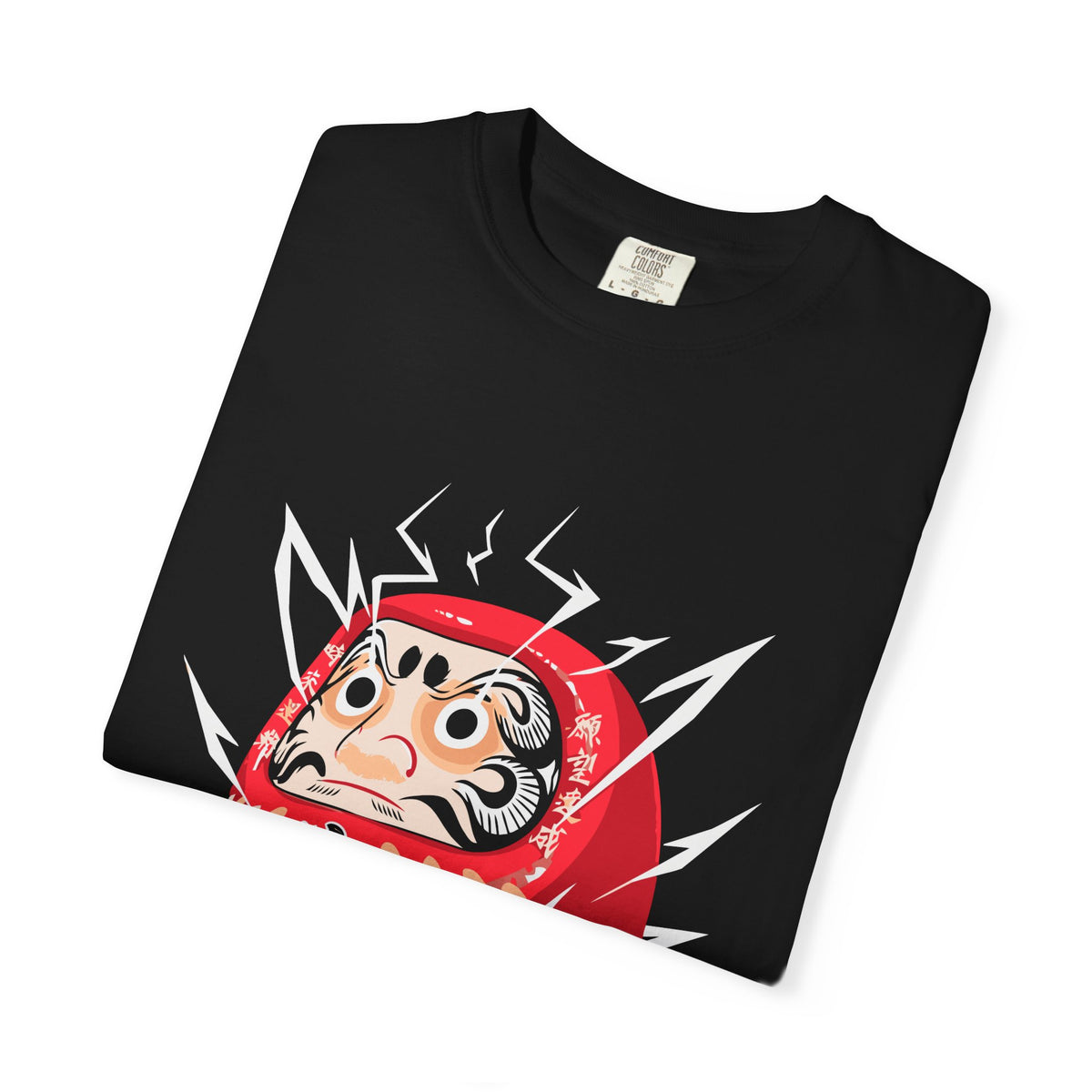 Daruma Good Luck Charm Japanese Graphic Tee Design