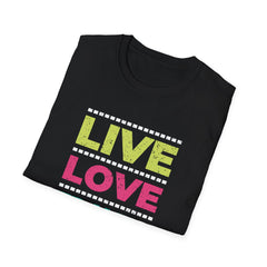 Cool Travel Shirt - Live Love Travel Lifestyle Tee Gift