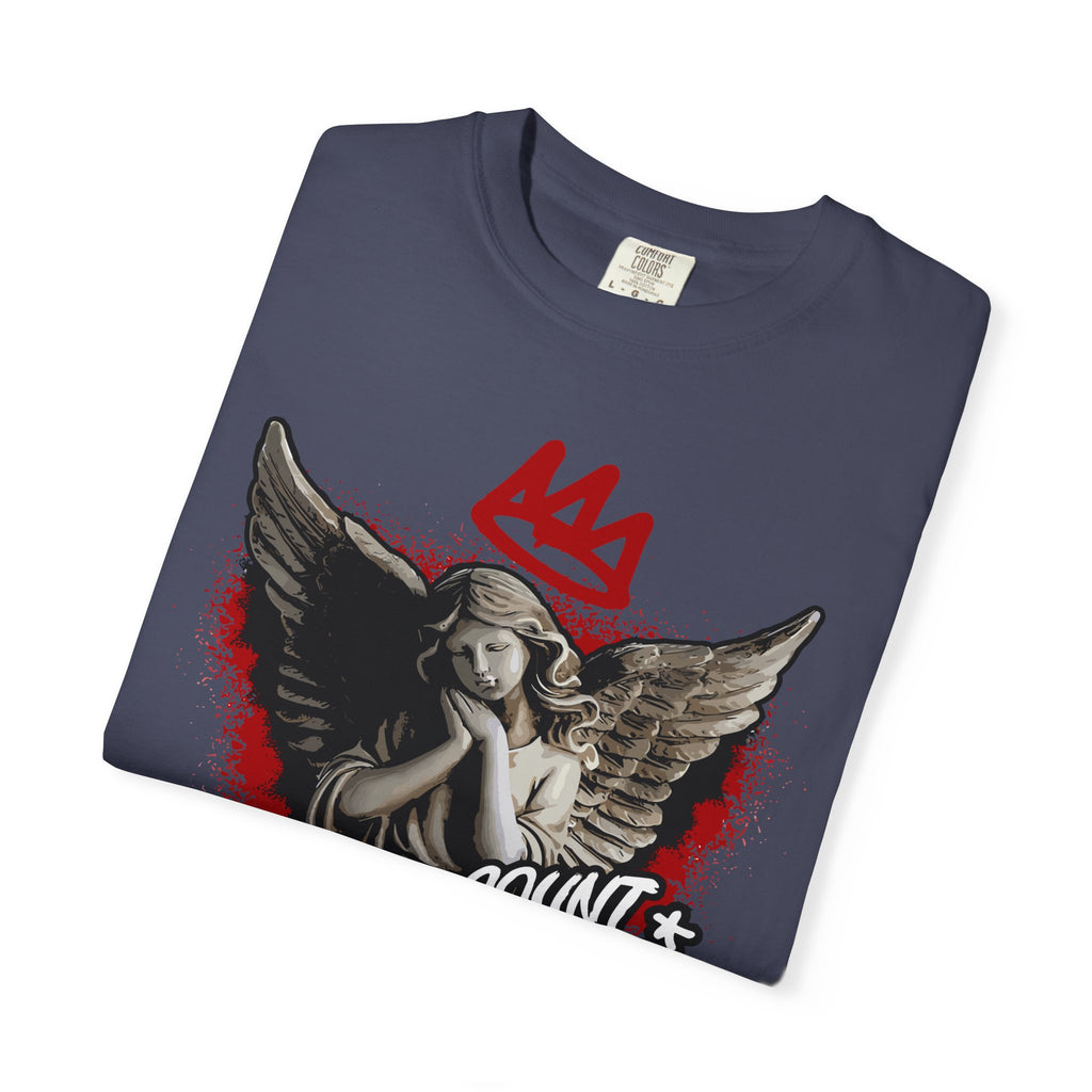 Count Your Blessings Angel Tee – Crown Inspired Shirt - Sinful Threads