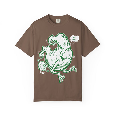 Funny Farting Ghost Tee - Halloween Humor Unisex Shirt