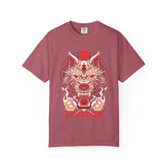 Samurai Warrior Tee - Japanese Wolf Art Shirt - Streetwear