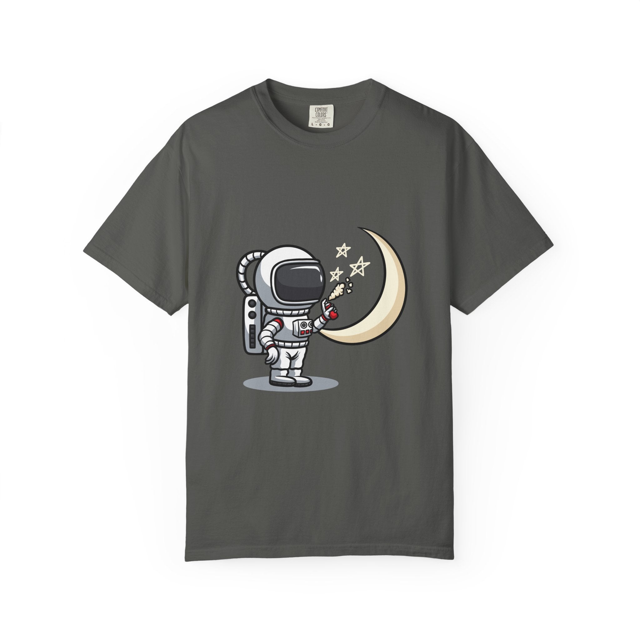 Cartoon Astronaut Shirt – Graffiti Moon Tee – Space Lover Gift - Sinful Threads