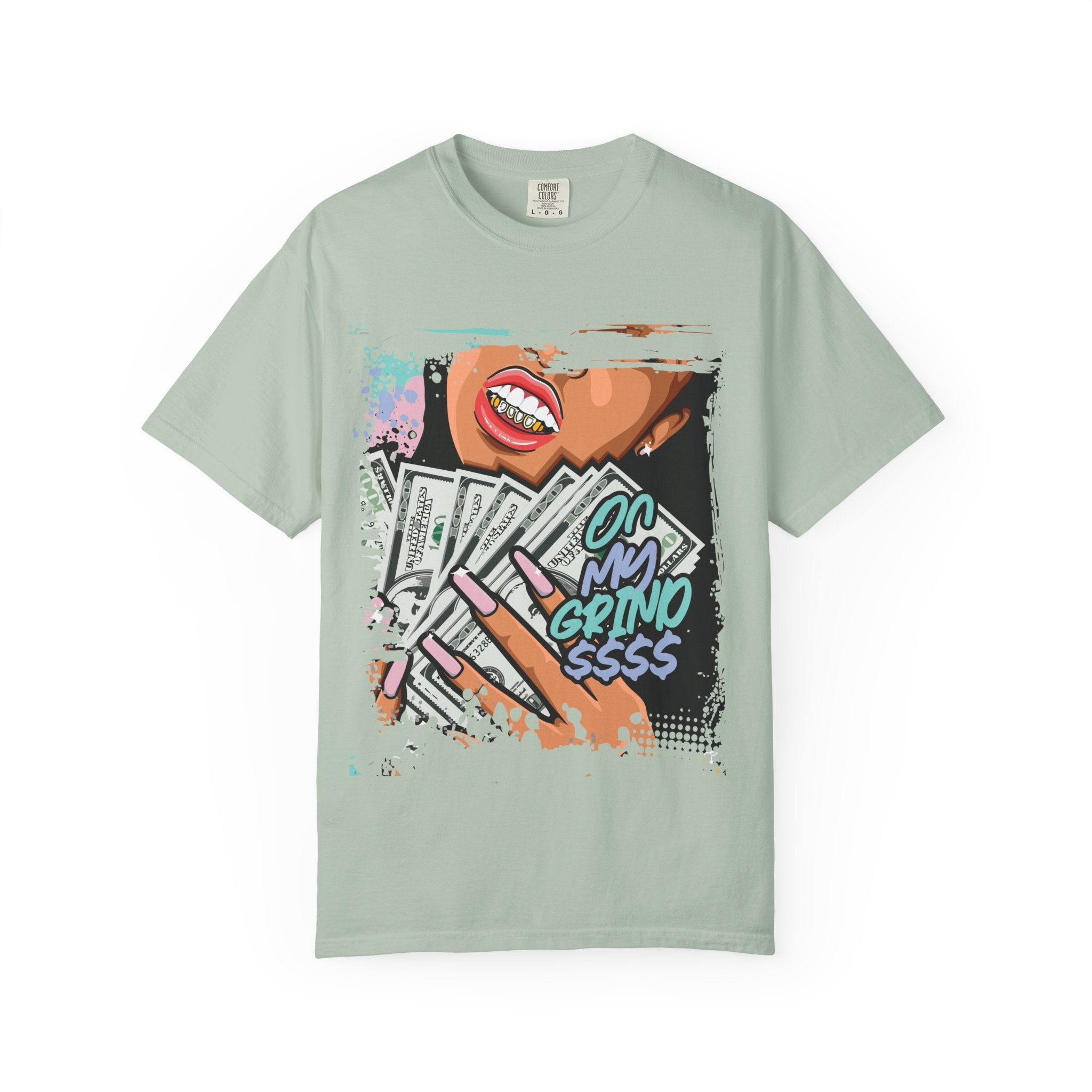 On My Grind Hustle Graphic Tee - Sinful Threads