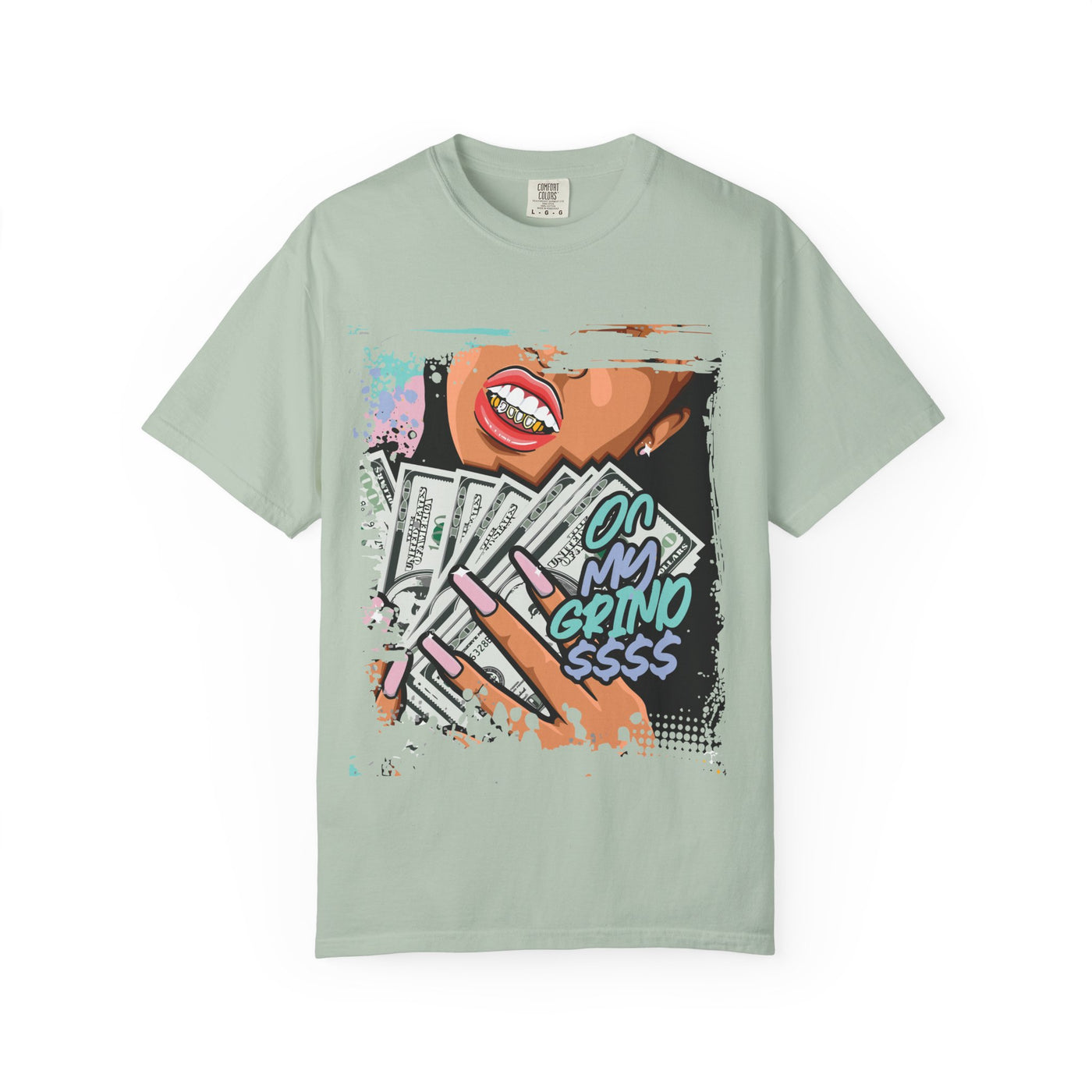 On My Grind Hustle Graphic Tee - Sinful Threads