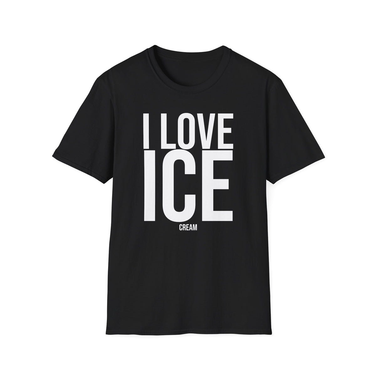 Political Satire Shirt - I Love ICE Cream Funny Tee