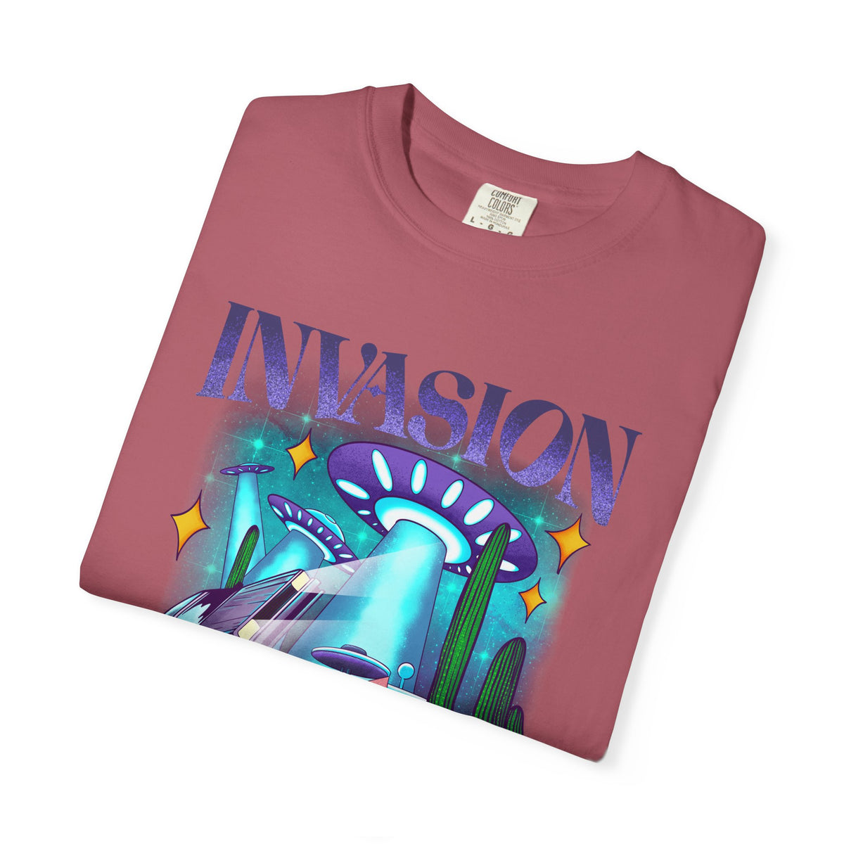 Alien Abduction Shirt – Desert Motel UFO Tee Retro Sci-Fi