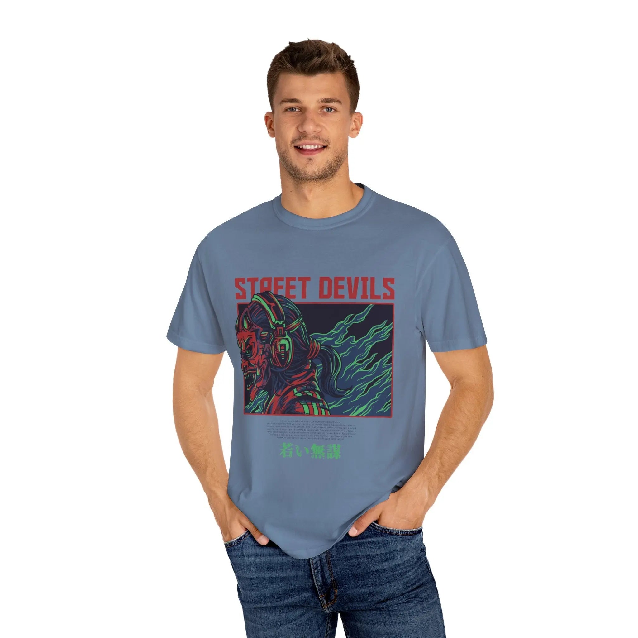 Street Devils Graphic Unisex Relaxed Fit T-Shirt - Sinful Threads