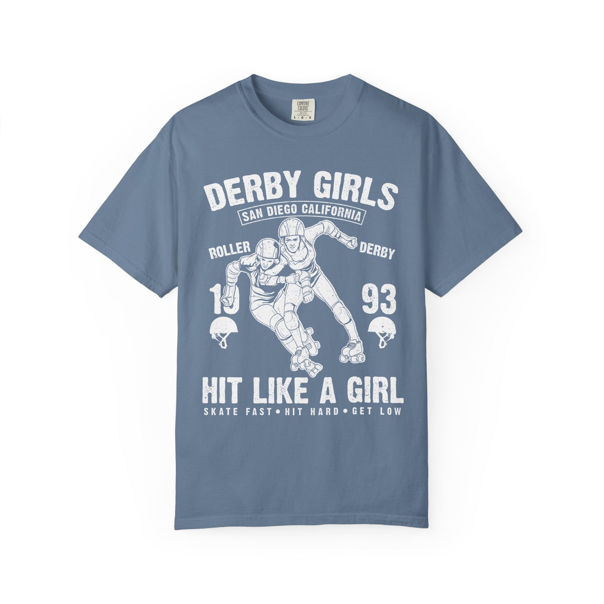 San Diego Derby Girls Roller Derby California T-Shirt - Sinful Threads