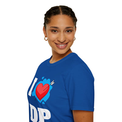 I Love DP – I Love Dolly Parton Unisex Graphic Tee, Soft Cotton