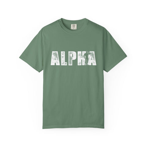 Alpha Male Bodybuilder Tee - Premium Muscle Graphic Design