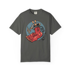 Monster Horror Tee - Creepy Halloween Shirt - Chains Graphic