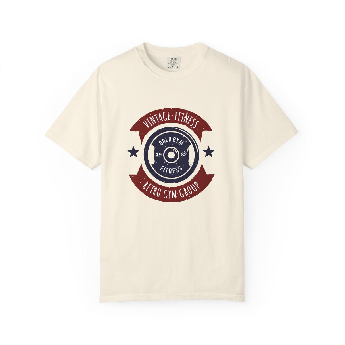 Vintage Fitness Retro Gym Group 1982 Gold Gym T-Shirt