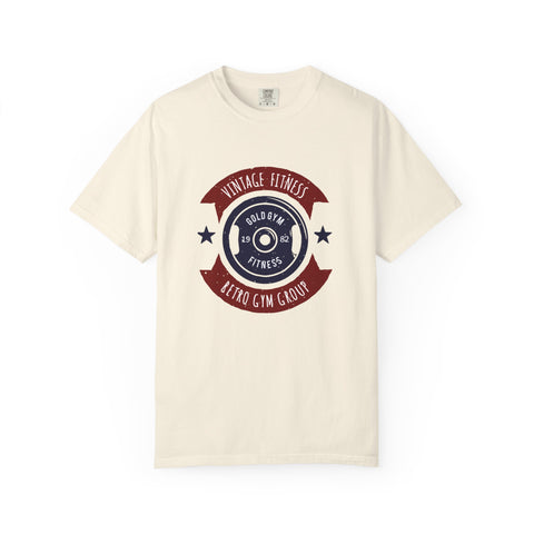 Vintage Fitness Retro Gym Group 1982 Gold Gym T-Shirt