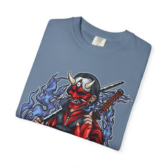 Oni mask tee - Samurai Demon Shirt - Warrior Gift