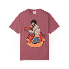 Tattooed Boxer Shirt - Boxing Illustration Tee, Tattoo Gift