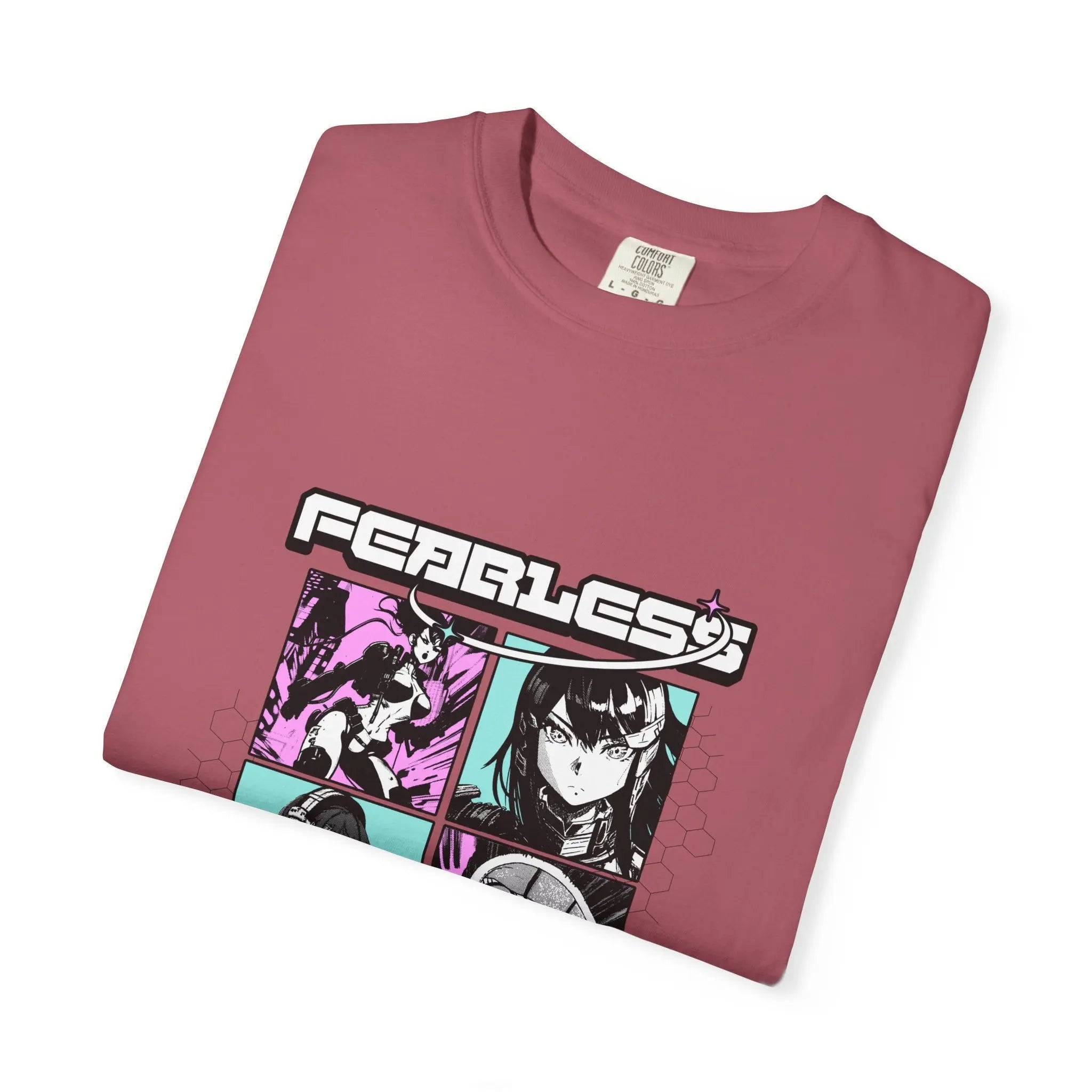 Fearless Soul Tee - Anime Manga Bold Aesthetic Graphic - Sinful Threads