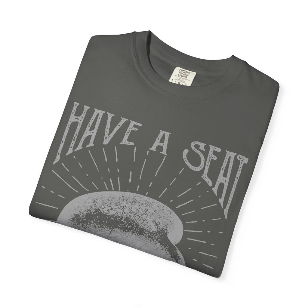Have a Seat and Let's Take A Ride Design Vintage T-Shirt - Sinful Threads