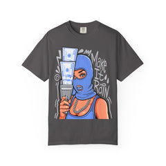 Money Gangster Shirt - Make It Rain Girl Tee for Hip Hop Fans
