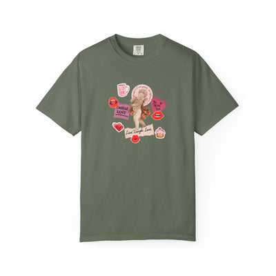 Romantic Graphic Cupid Love Quotes Valentine T-Shirt - Sinful Threads