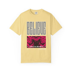 Believe Anime Tee - Bold Japanese Motivational - Gift