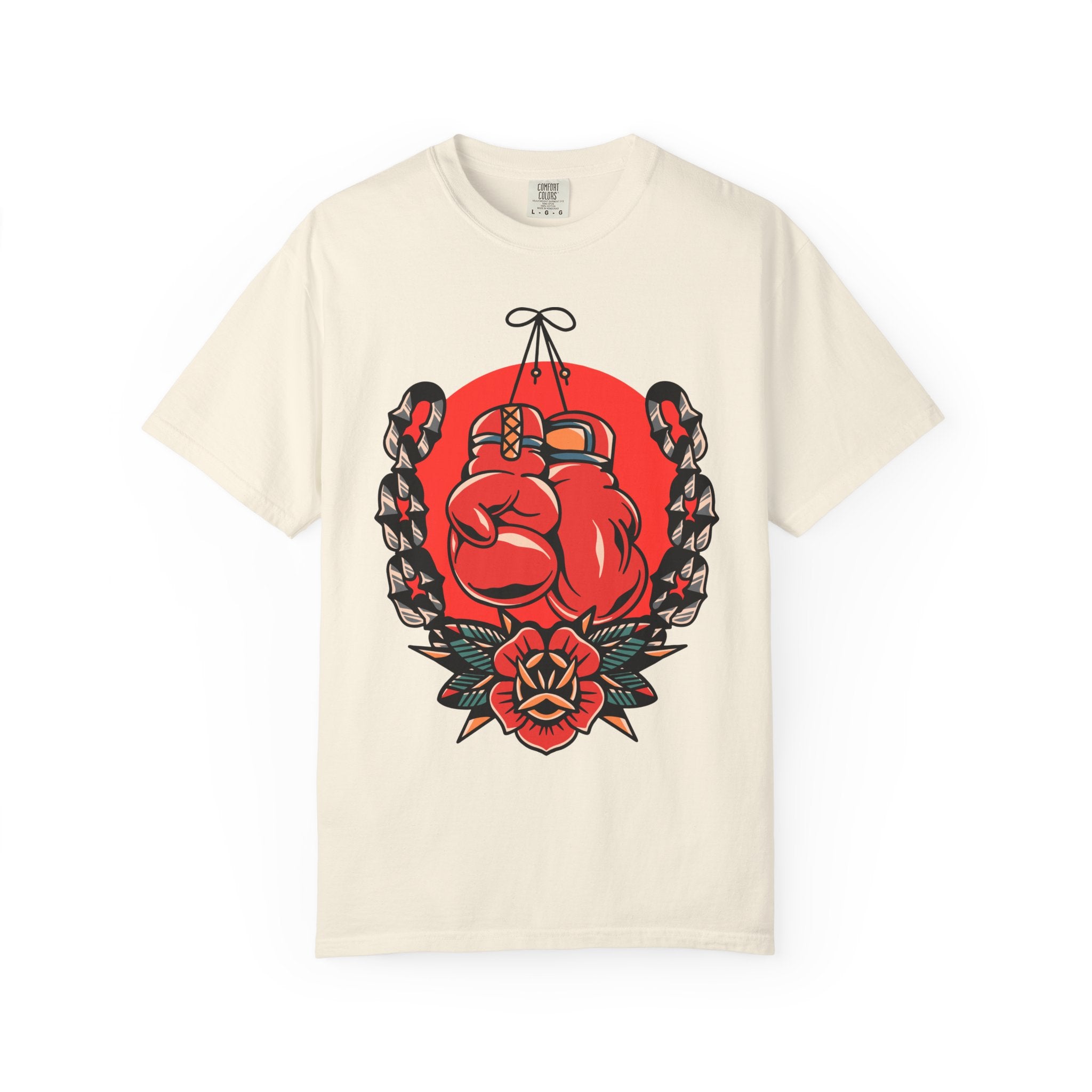 Vintage Boxing Shirt - Old School Tattoo Tee - Fighter Gift - Sinful Threads