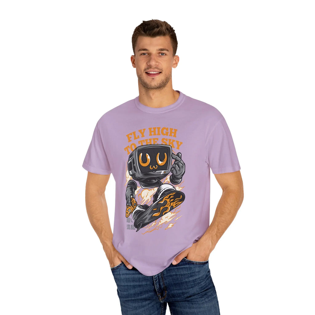 Fly High To The Sky Retro TV Character T-Shirt - Sinful Threads