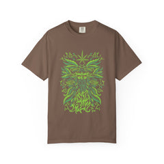 Santa Cruz Tee - Green Man Festival Cannabis Leaf Art