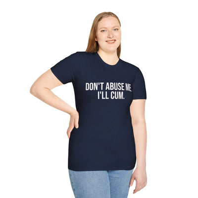 Dont Threaten Me Tshirt - Sarcastic Attitude Graphic Tee Printify