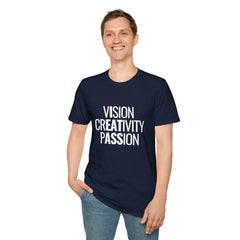 Vision Passion Hidden Message Shirt - Subtle Adult Humor Tee