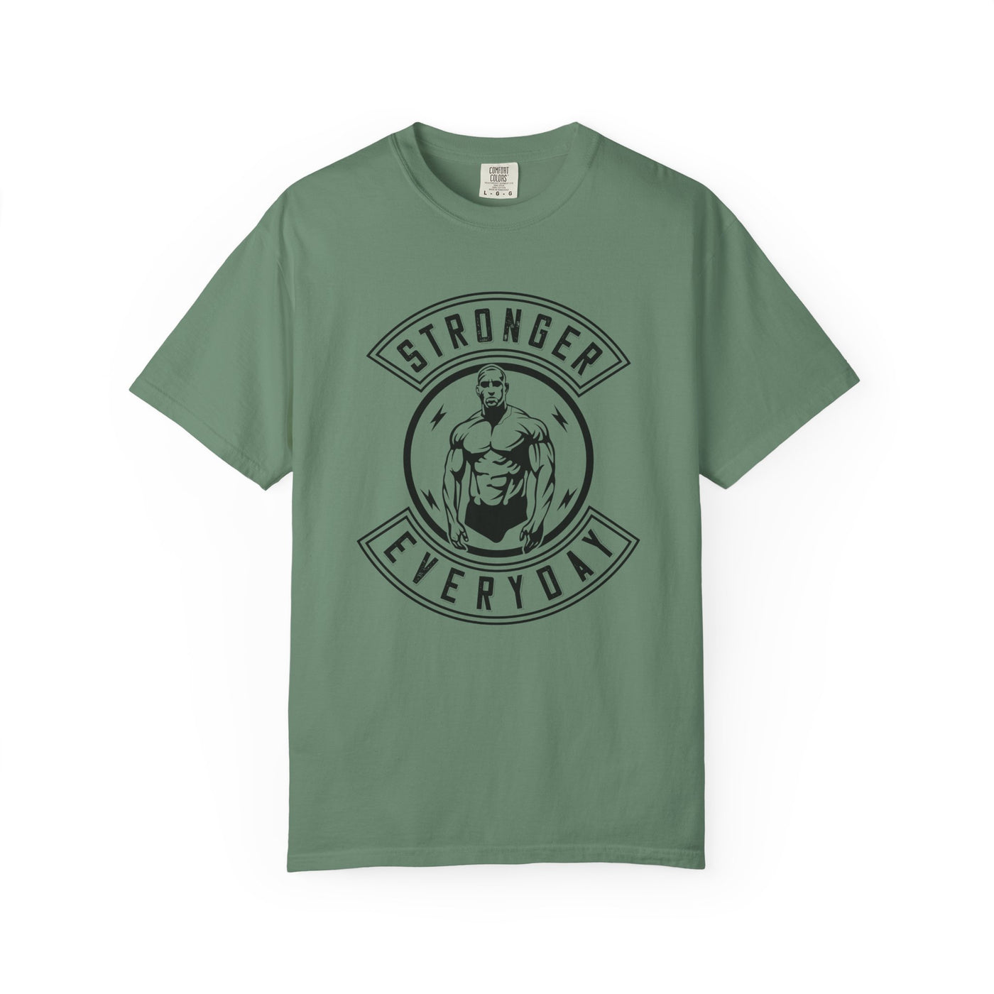 Stronger Everyday Fitness Motivation Graphic T-Shirt - Sinful Threads