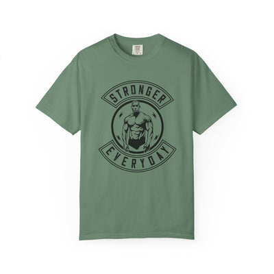 Stronger Everyday Fitness Motivation Graphic T-Shirt - Sinful Threads