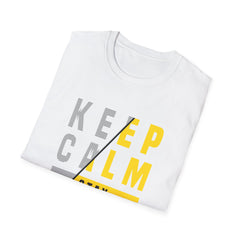 Keep Calm Stay Focused T Shirt - Mindful Productivity & Zen - Sinful Threads