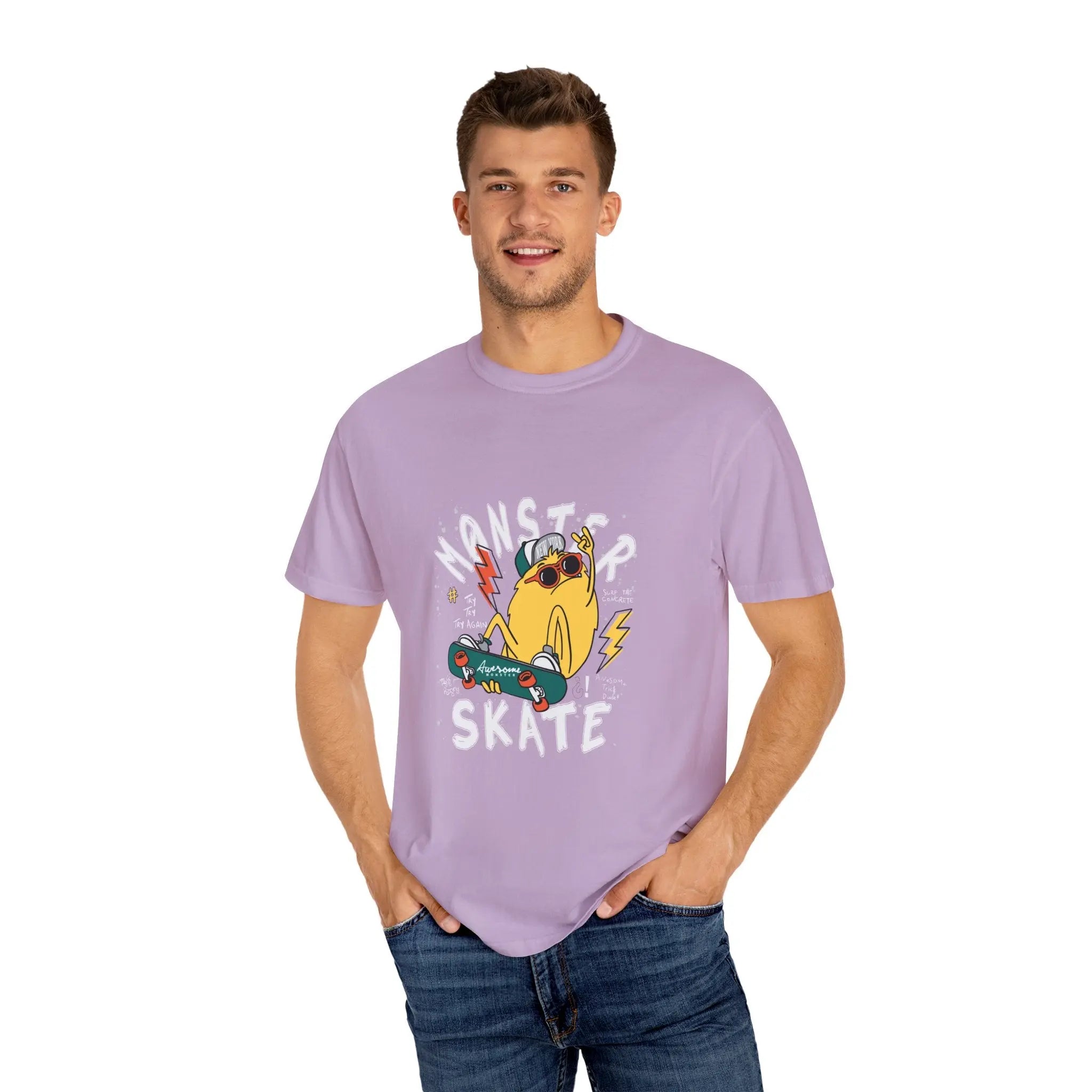 Stay Cool Awesome Monster Design Graphic Funny T-Shirt - Sinful Threads