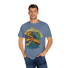 Pineapple Skull Tee - Tropical Skull Tee - Edgy Summer Gift